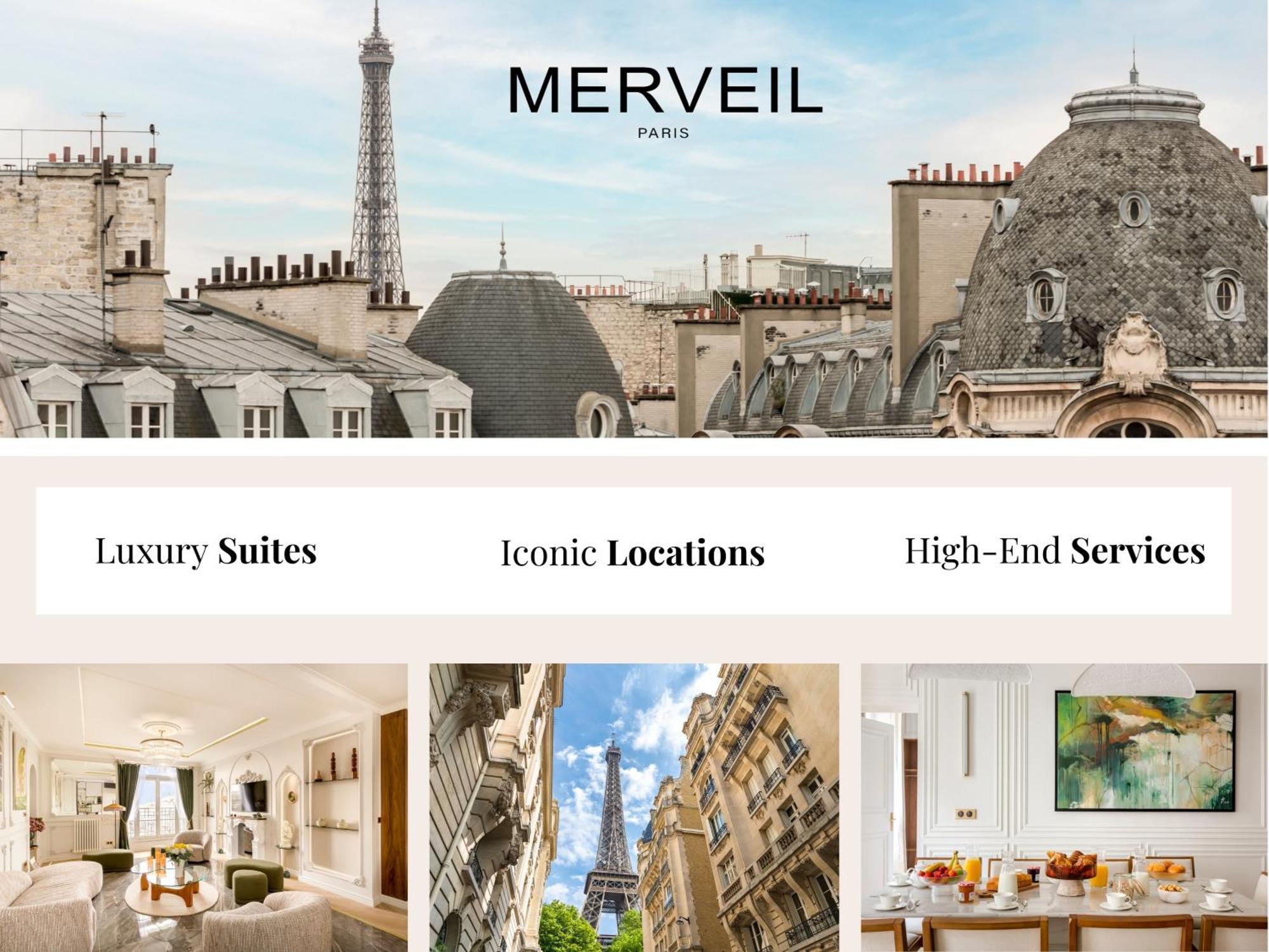 Merveil - Luxury - Champs Elysees - St Cyr I Parijs
