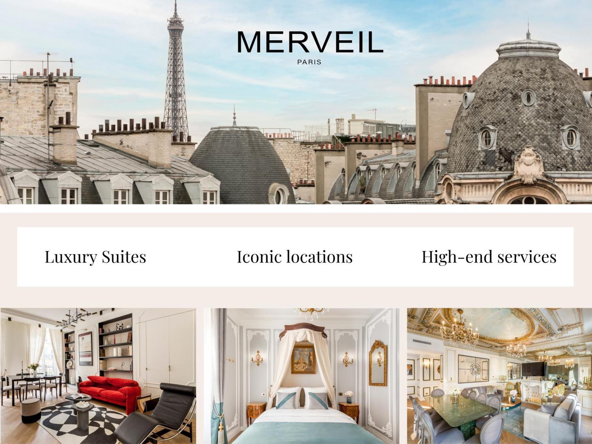 Appartement Merveil - Luxury - Champs Elysees - St Cyr I Parijs